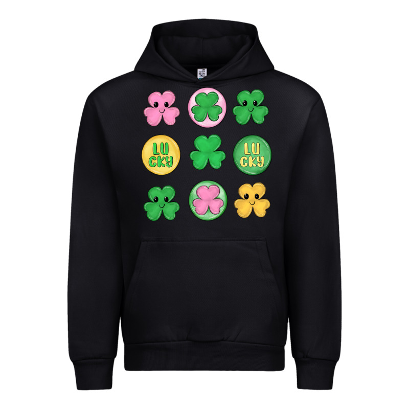 St.patrick's Day Clovers Urban Hoodie by MaliasSmallBusiness | Teevron