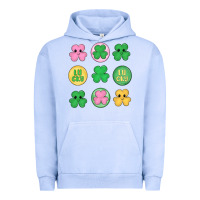 Pigment Grape Ice st.patrick's day clovers Urban Hoodie - MaliasSmallBusiness