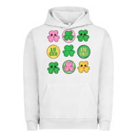 Pigment Lunar Rock st.patrick's day clovers Urban Hoodie - MaliasSmallBusiness