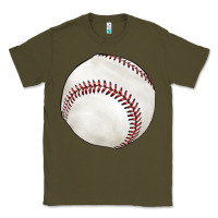 Army Green baseball Classic Tee - texasbilliewilder