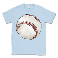 Dusty Blue baseball Classic Tee - texasbilliewilder
