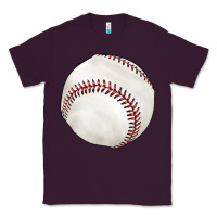 Plum baseball Classic Tee - texasbilliewilder