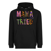Black Mama Tried Heavyweight Hoodie - CowhideDigitalArt