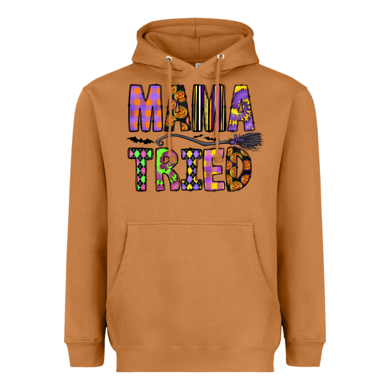 Mama Tried Heavyweight Hoodie by CowhideDigitalArt | Teevron