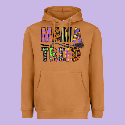 Mama Tried Heavyweight Hoodie Designed By Cowhidedigitalart