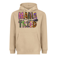Mushroom Mama Tried Heavyweight Hoodie - CowhideDigitalArt