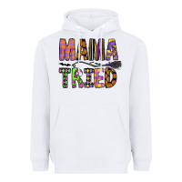 White Mama Tried Heavyweight Hoodie - CowhideDigitalArt