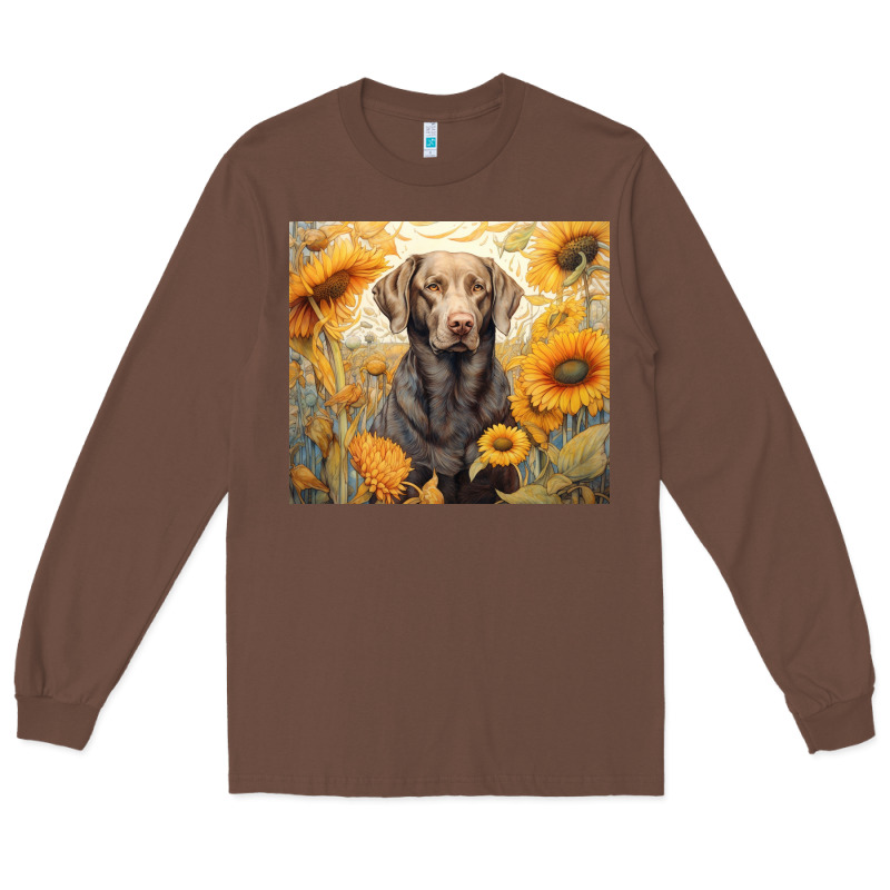 Labrador Retriever Long Sleeve Tee by Unal Design | Teevron