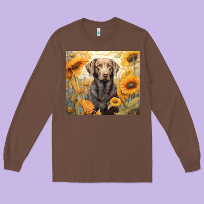 Long Sleeve Tee labrador retriever