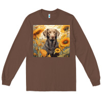 Chestnut labrador retriever Long Sleeve Tee - Unal Design