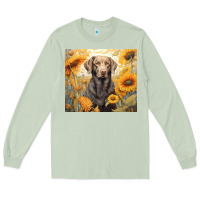 Matcha labrador retriever Long Sleeve Tee - Unal Design