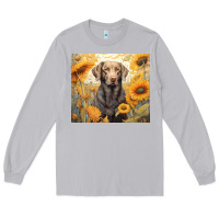 Moon Dust labrador retriever Long Sleeve Tee - Unal Design