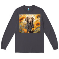 Smoke labrador retriever Long Sleeve Tee - Unal Design