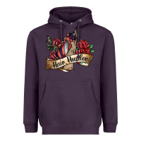 Plum hair hustler spray Heavyweight Hoodie - SublimationCraftShop