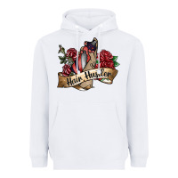 White hair hustler spray Heavyweight Hoodie - SublimationCraftShop
