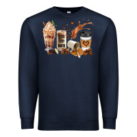 Navy black every month melanin coffee cups Premium Sweatshirt - JahusDesignShop