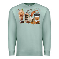 Seafoam black every month melanin coffee cups Premium Sweatshirt - JahusDesignShop