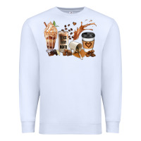 White black every month melanin coffee cups Premium Sweatshirt - JahusDesignShop