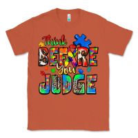 Copper think before you judge autism Classic Tee - Zillion Design Studio