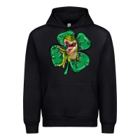 Black dinosaur st patricks day Urban Hoodie - MaliasSmallBusiness