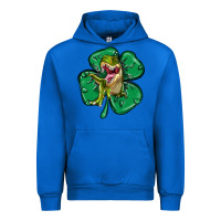 Cobalt dinosaur st patricks day Urban Hoodie - MaliasSmallBusiness