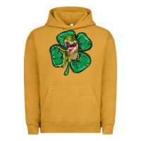 Pigment Peanut Butter dinosaur st patricks day Urban Hoodie - MaliasSmallBusiness