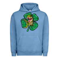 Pigment Pebble Blue dinosaur st patricks day Urban Hoodie - MaliasSmallBusiness