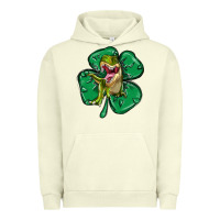 Pigment Pistachio dinosaur st patricks day Urban Hoodie - MaliasSmallBusiness