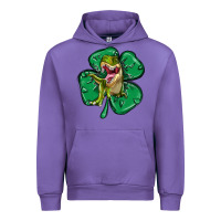 Tulip dinosaur st patricks day Urban Hoodie - MaliasSmallBusiness
