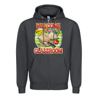 Smoke welcome to our classroom Zipper Hoodie - texasbilliewilder
