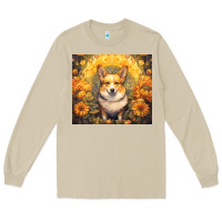 Mushroom pembroke welsh corgi Long Sleeve Tee - Unal Design