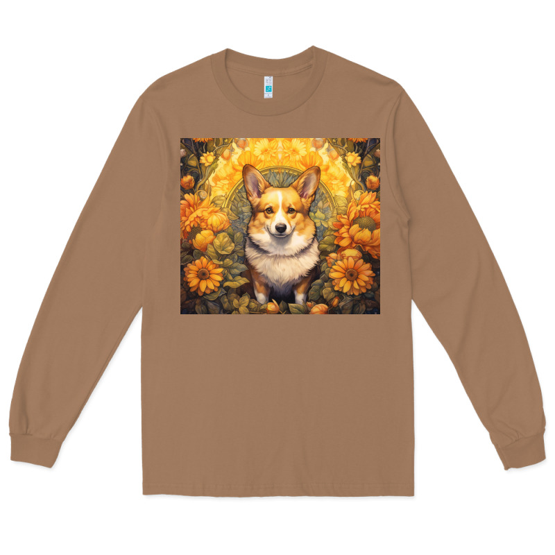 Pembroke Welsh Corgi Long Sleeve Tee by Unal Design | Teevron