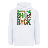 White Ready to shamrock St. Patrick's Day Heavyweight Hoodie - Neo Western