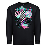 Black retro dance Premium Sweatshirt - JahusDesignShop
