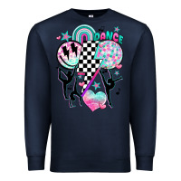 Navy retro dance Premium Sweatshirt - JahusDesignShop