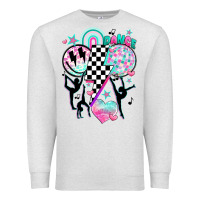 Oatmeal Heather retro dance Premium Sweatshirt - JahusDesignShop