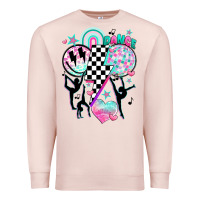 Pale Pink retro dance Premium Sweatshirt - JahusDesignShop