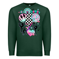 Sports Green retro dance Premium Sweatshirt - JahusDesignShop