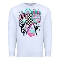 White retro dance Premium Sweatshirt - JahusDesignShop