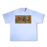 Grape Ice texas sunflower cactus cowhide leopard licence plate Urban Heavy Tee - Artiststas