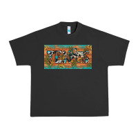 Pigment Black texas sunflower cactus cowhide leopard licence plate Urban Heavy Tee - Artiststas