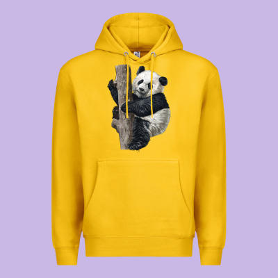 Giant Panda Premium Hoodie Designed By Lillyallendesigns