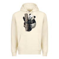Sandshell Giant Panda Premium Hoodie - LillyAllenDesigns