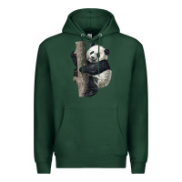 Sports Green Giant Panda Premium Hoodie - LillyAllenDesigns