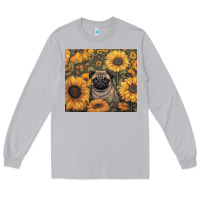 Moon Dust pug Long Sleeve Tee - Unal Design