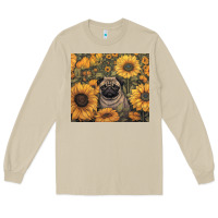 Mushroom pug Long Sleeve Tee - Unal Design