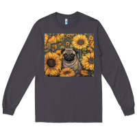 Smoke pug Long Sleeve Tee - Unal Design