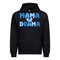 Black mama of drama boy mom Urban Hoodie - MaliasSmallBusiness