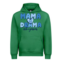 Emerald mama of drama boy mom Urban Hoodie - MaliasSmallBusiness