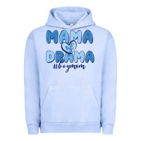 Pigment Grape Ice mama of drama boy mom Urban Hoodie - MaliasSmallBusiness